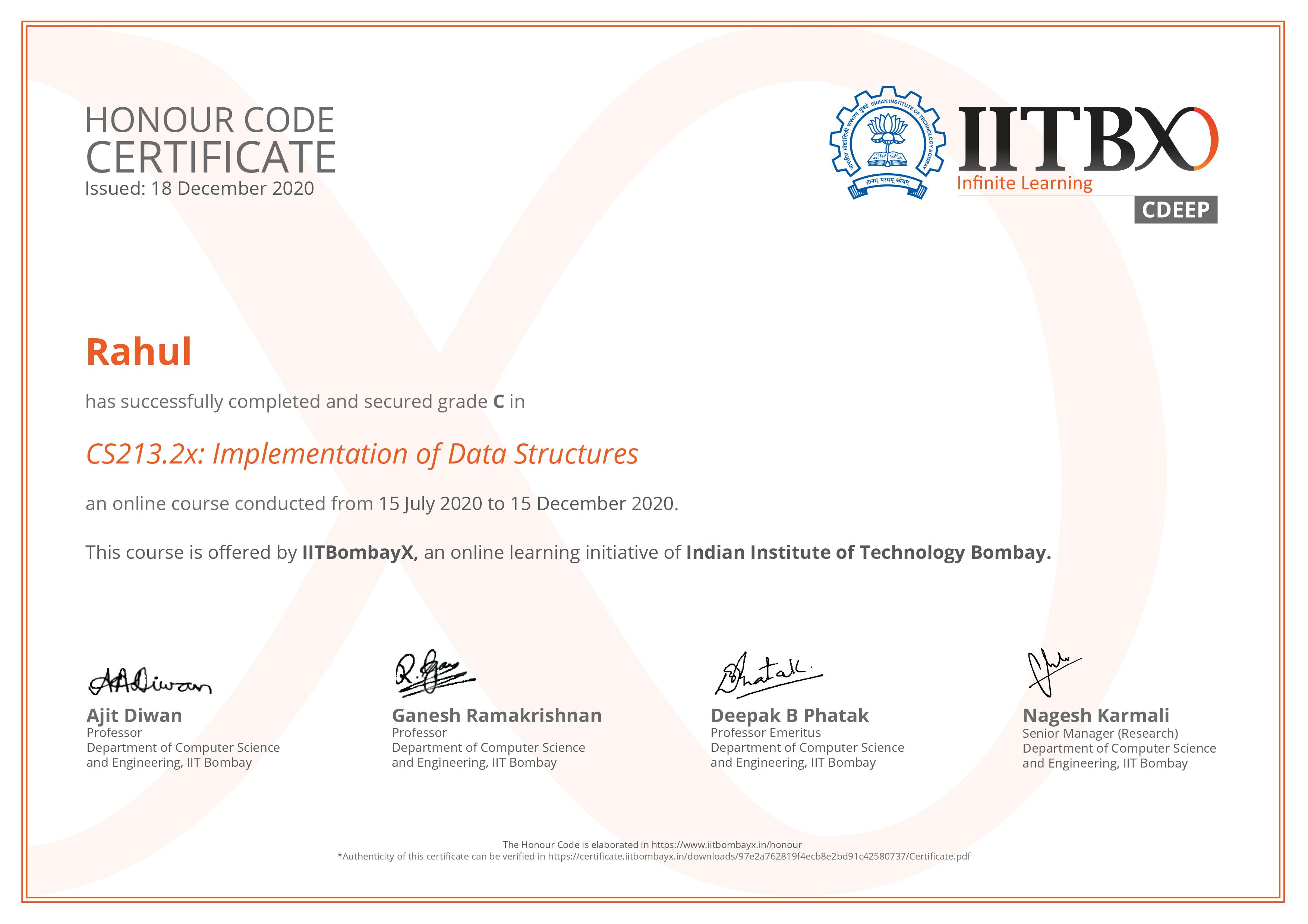 Certificate 5