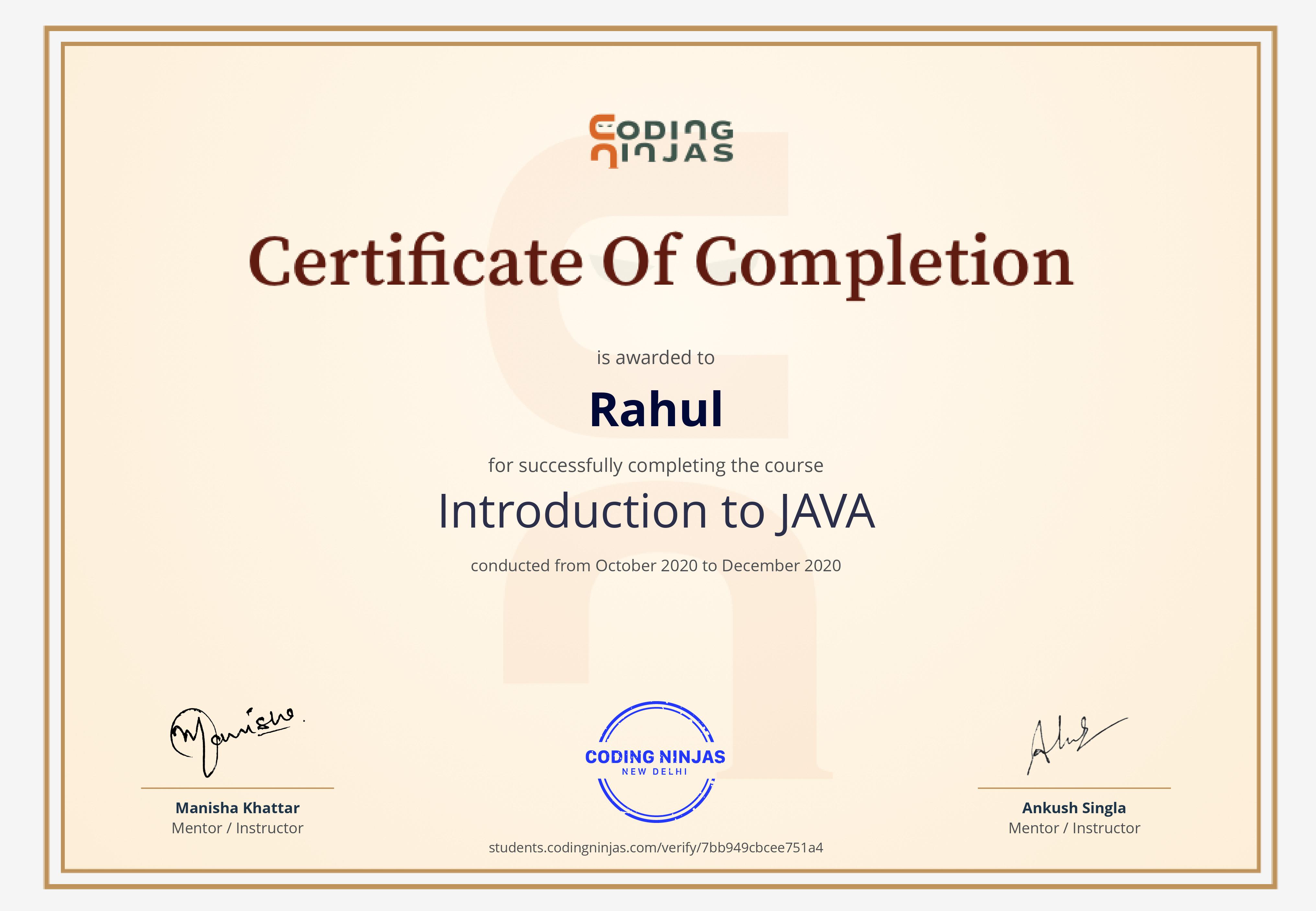 Certificate 4